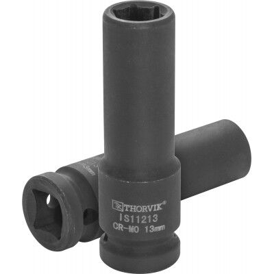 Головка торцевая ударная глубокая 1/2&quot;DR, 13 мм Thorvik IS11213 53436, фото 1