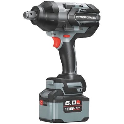 Аккумуляторный гайковерт бесщеточный ударный PROFIPOWER T-1200N E0244, фото 1