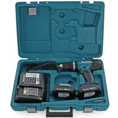 Аккумуляторная ударная дрель-шуруповерт Makita DHP453SYE, фото 3