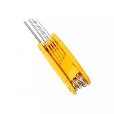 Ключи шестигранные складные, набор из 8 шт. Deli DL230308 98337, фото 1