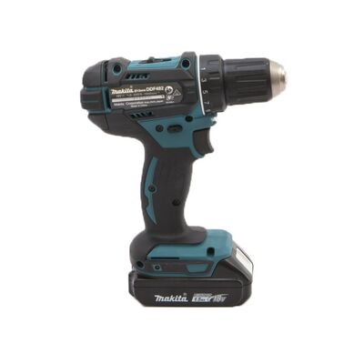 Аккумуляторная дрель-шуруповерт Makita DDF482SYE, фото 2
