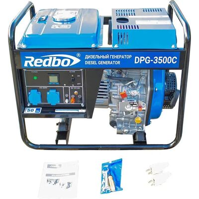 Генератор дизельный Redbo DPG-3500C 25154, фото 2