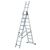Алюминиевая трехсекционная лестница стремянка Dogrular 4309 - 3x9, фото 1