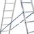 Двухсекционная алюминиевая лестница Sarayli 2х6 4206, фото 4