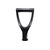 Пластиковая рукоятка для лопат и вил, V-образная, d-36 Сибртех 684265, фото 2