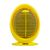 Тепловентилятор Zanussi ZFH/C-405 yellow, фото 2