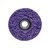 Круг шлифовальный коралловый фибровый фиолетовый 125мм VertexTools 0091, фото 2